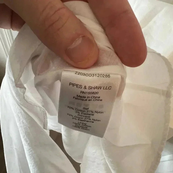 803 Veronica Beard Beilla One-Shoulder Ruffled Midi Dress Size 16 Color White - Picture 8 of 8